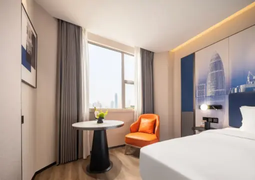 Deluxe Twin Room (Deep Memory Pillow, Zero-Pressure Mattress, Whole-House Smart Control, Mini Refrigerator)