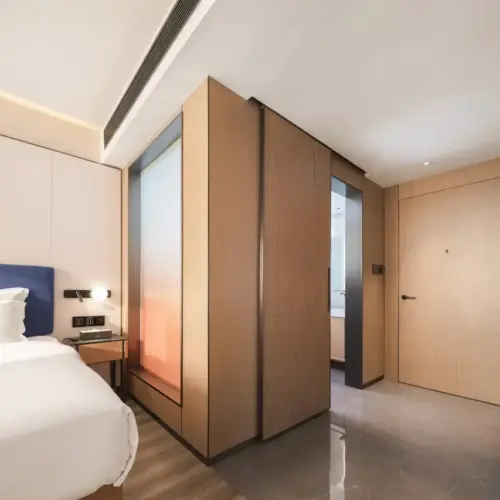 Deluxe Twin Room (Deep Memory Pillow, Zero-Pressure Mattress, Whole-House Smart Control, Mini Refrigerator)