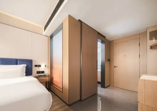 Deluxe Twin Room (Deep Memory Pillow, Zero-Pressure Mattress, Whole-House Smart Control, Mini Refrigerator)