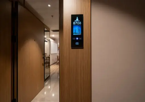 Executive Business Suite (Living Room Large Screen Projection + Zero-Pressure Mattress + Chinese Tea Table + Mini Refrigerator)
