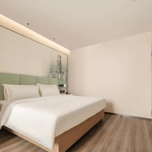 Executive Business Suite (Living Room Large Screen Projection + Zero-Pressure Mattress + Chinese Tea Table + Mini Refrigerator)