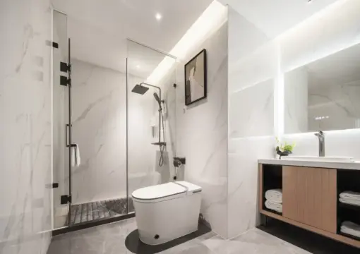 Executive Business Suite (Living Room Large Screen Projection + Zero-Pressure Mattress + Chinese Tea Table + Mini Refrigerator)