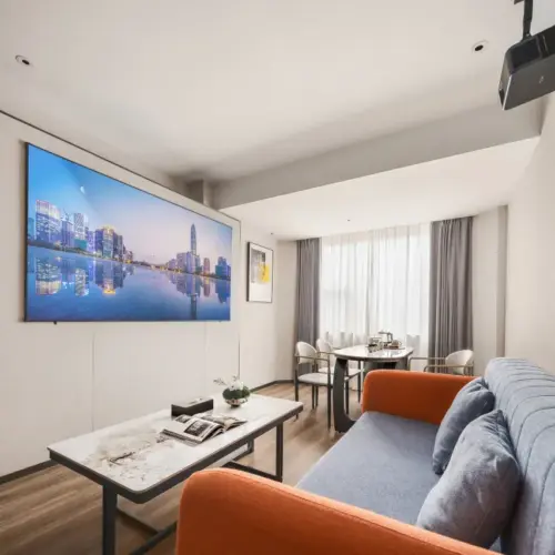 Executive Suite (Living Room Viewing + Zero-Pressure Mattress + Smart Voice Control + Private Refrigerator)