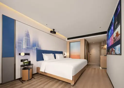 Hollywood Audio-Visual Super Queen Room (Large Screen Projection + Smart Voice Control + Private Refrigerator)