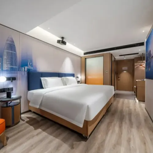 Hollywood Audio-Visual Super Queen Room (Large Screen Projection + Smart Voice Control + Private Refrigerator)