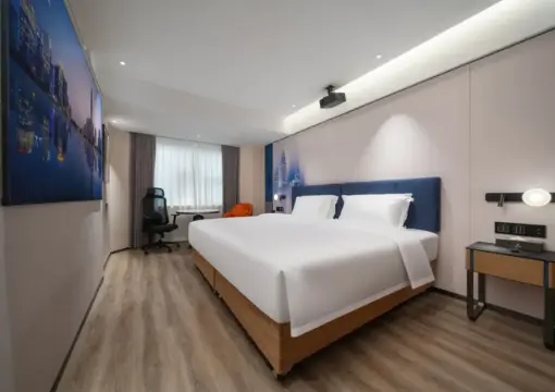 Hollywood Audio-Visual Super Queen Room (Large Screen Projection + Smart Voice Control + Private Refrigerator)